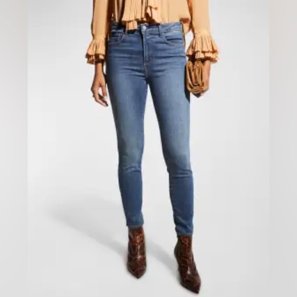 L’AGENCE Margot Straight Skinny Jeans - Blue - Size 30 - NWoT!